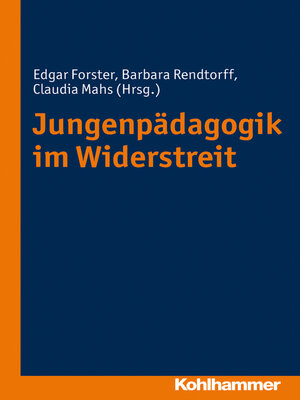 cover image of Jungenpädagogik im Widerstreit